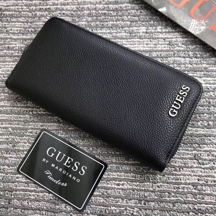 Мужской кожаный клатч guess, чоловічий гаманець , портмоне , кошелек