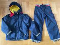 Chłopięcy komplet kurtka spodnie narciarskie MINI BODEN 7-8lat 122 128