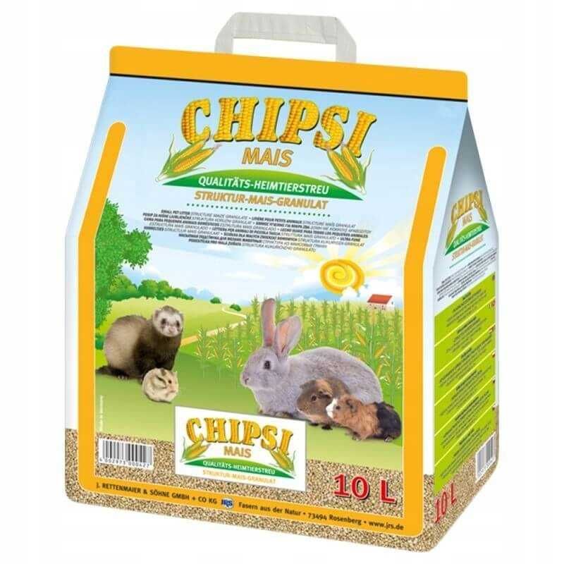 CHIPSI MAIS Podłoże kukurydziane do terrarium ściółka dla gadów