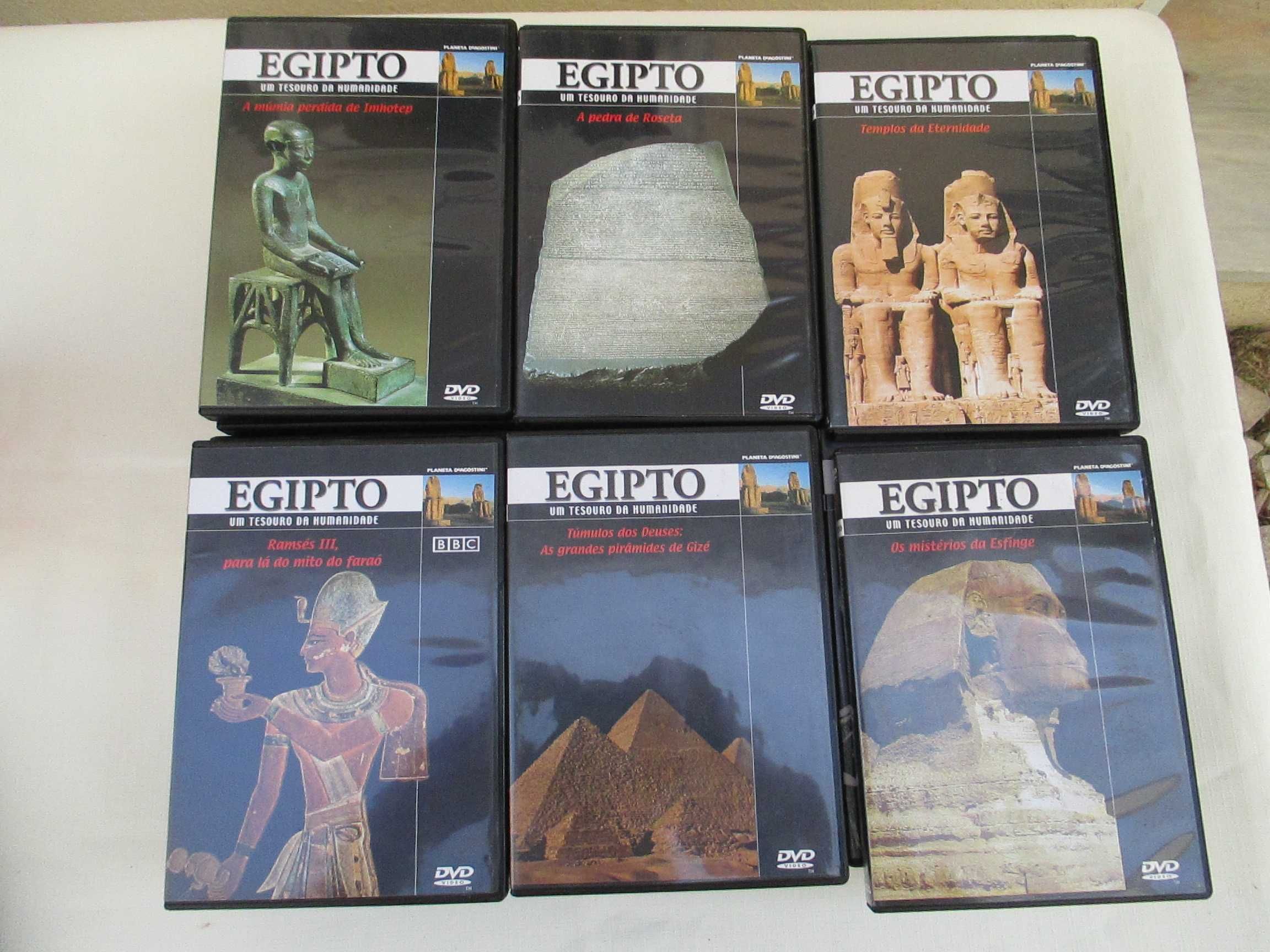 Colecção DVD Sobre o Egipto  ( 32 DVD )