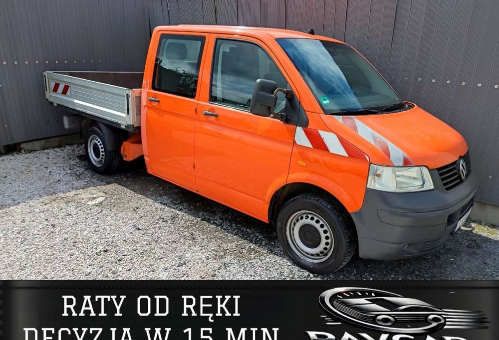 Volkswagen Transporter  2.5TDI Brygadówka! SuperStan! Skórzana Tapicerka! Zarejestrowany!