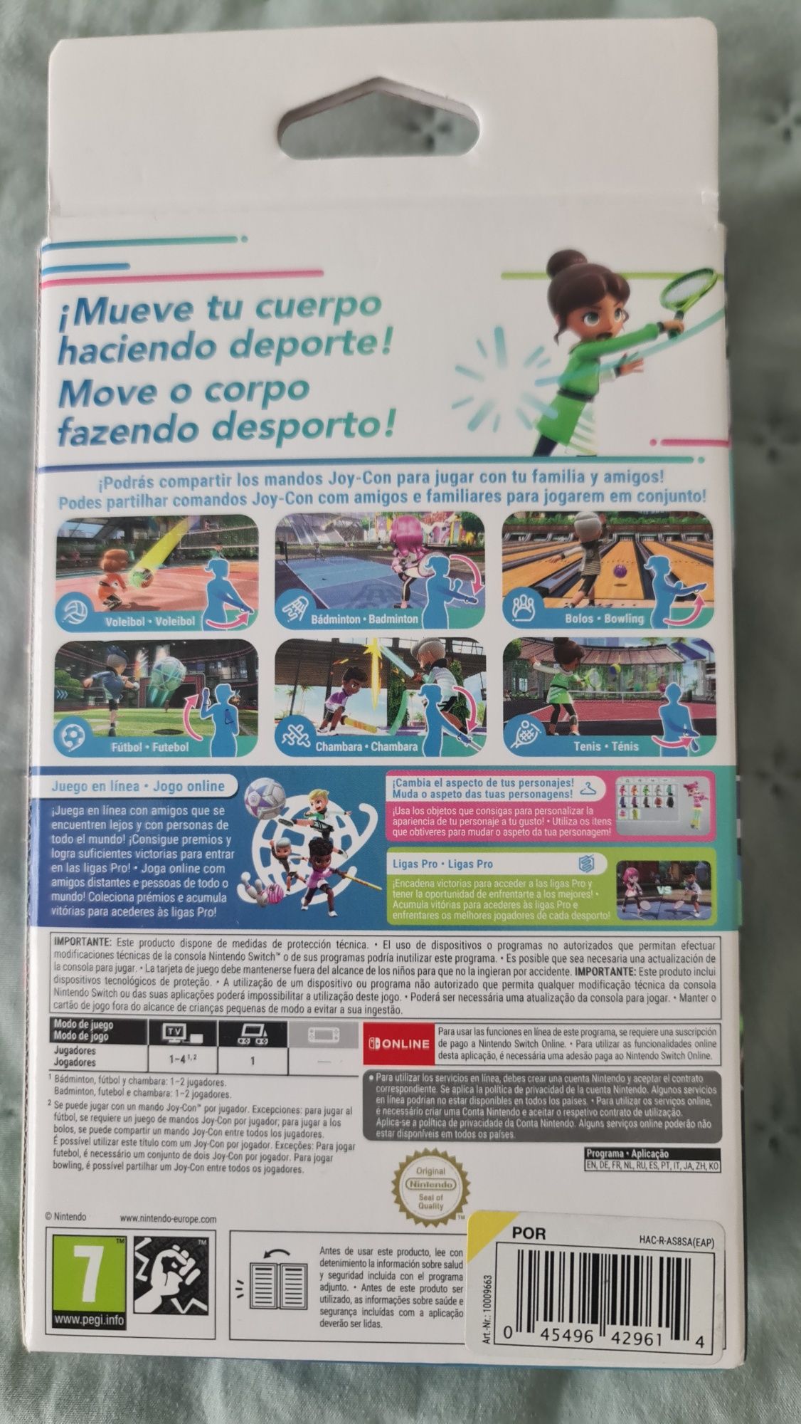 Jogo Nintendo switch sports