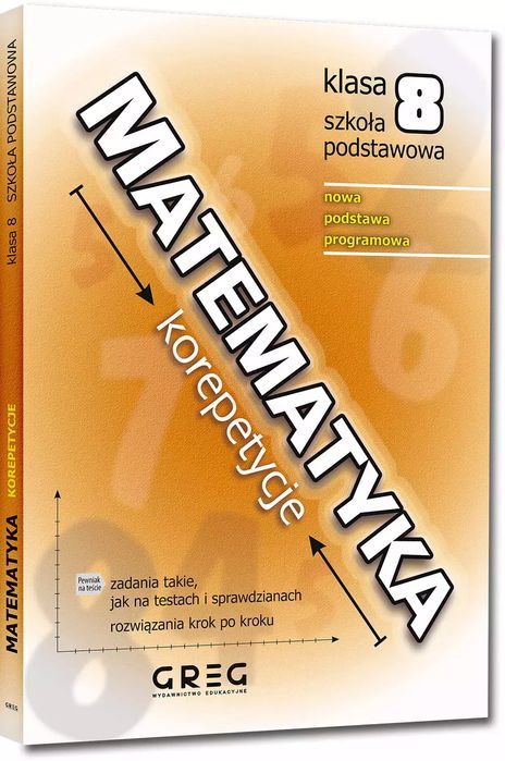 Matematyka - Korepetycje - Szkoła Podstawowa, Klasa 8 Greg
