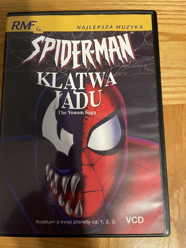 Spiderman klątwa jadu vcd