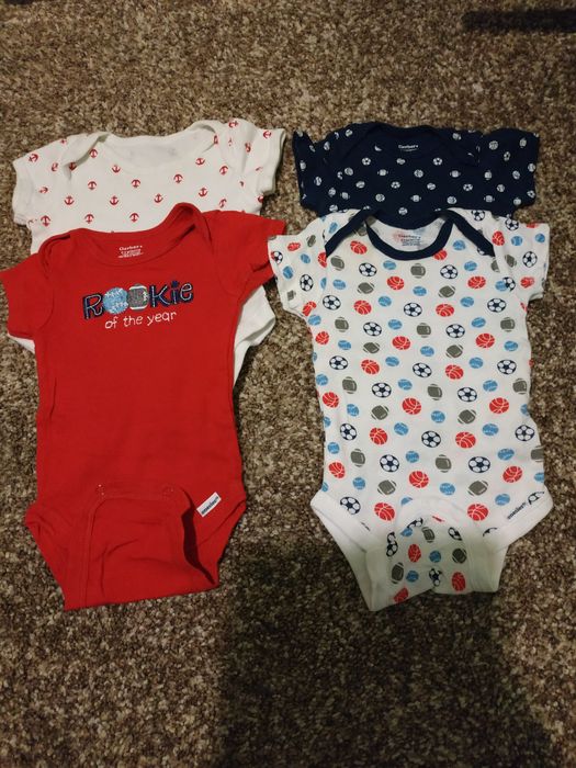 Body krotki rekaw lato prazek paka rozmiar 56/62