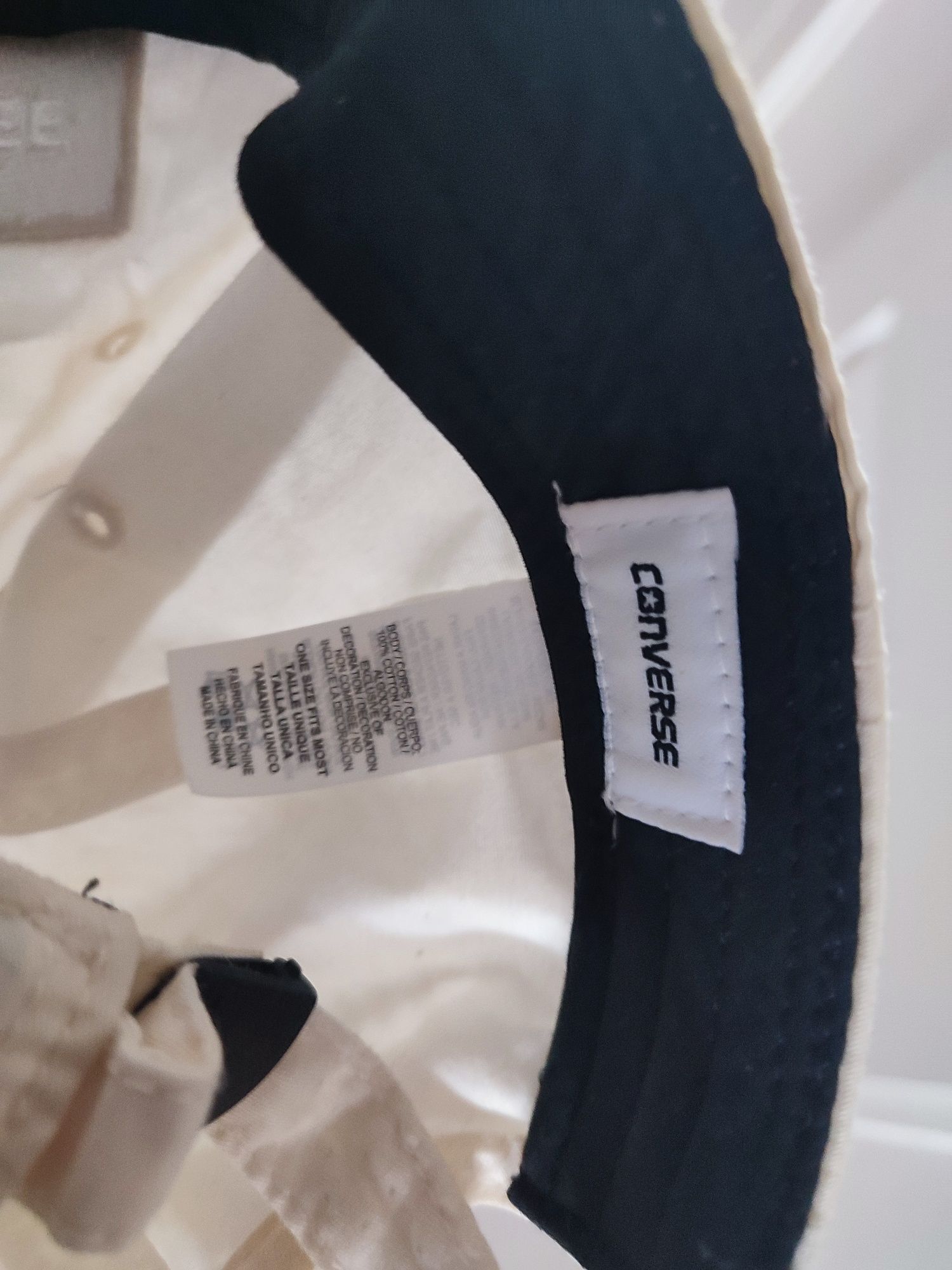Czapka z bawełny Converse