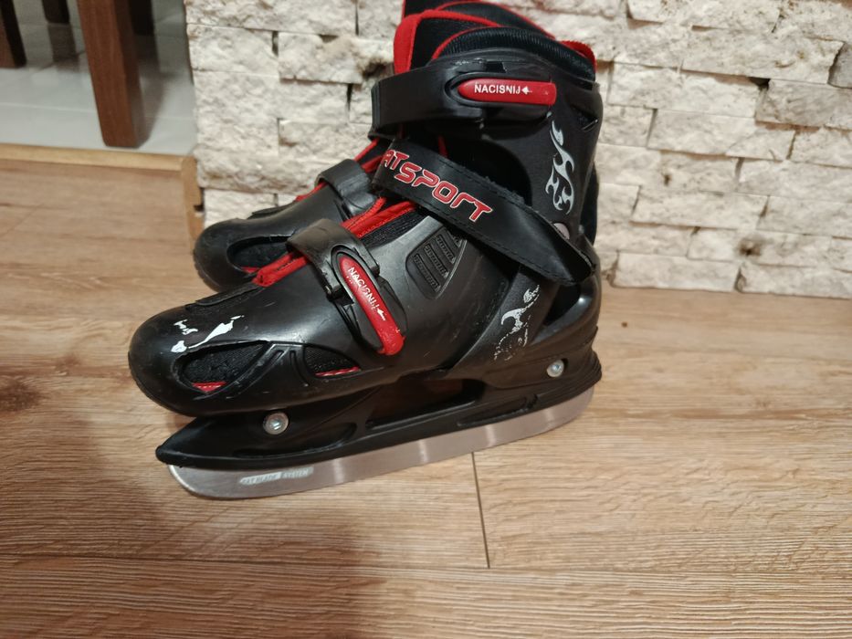 Łyżwy regulowane 34-37