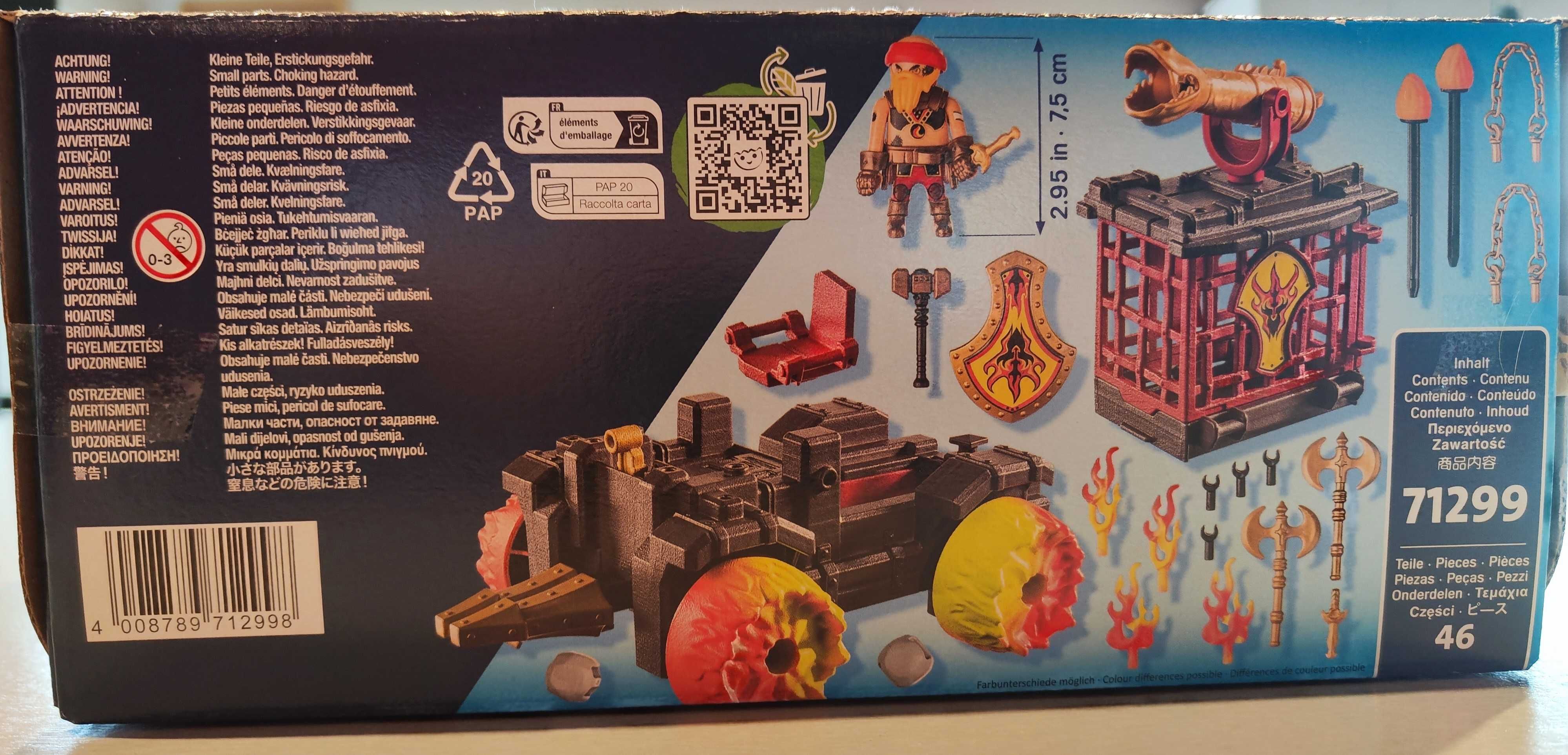 Playmobil novelmore 71299 Ognisty pojazd bojowy