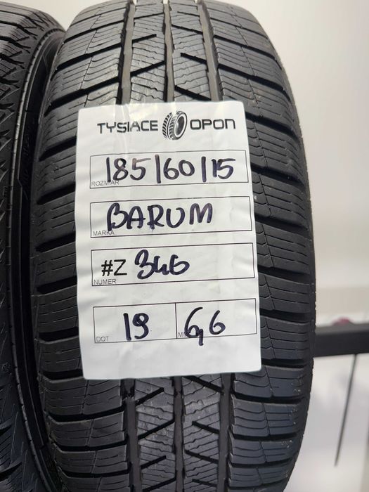 Opony Zimowe 185/60/15 Barum Polaris5 Komplet #Z346