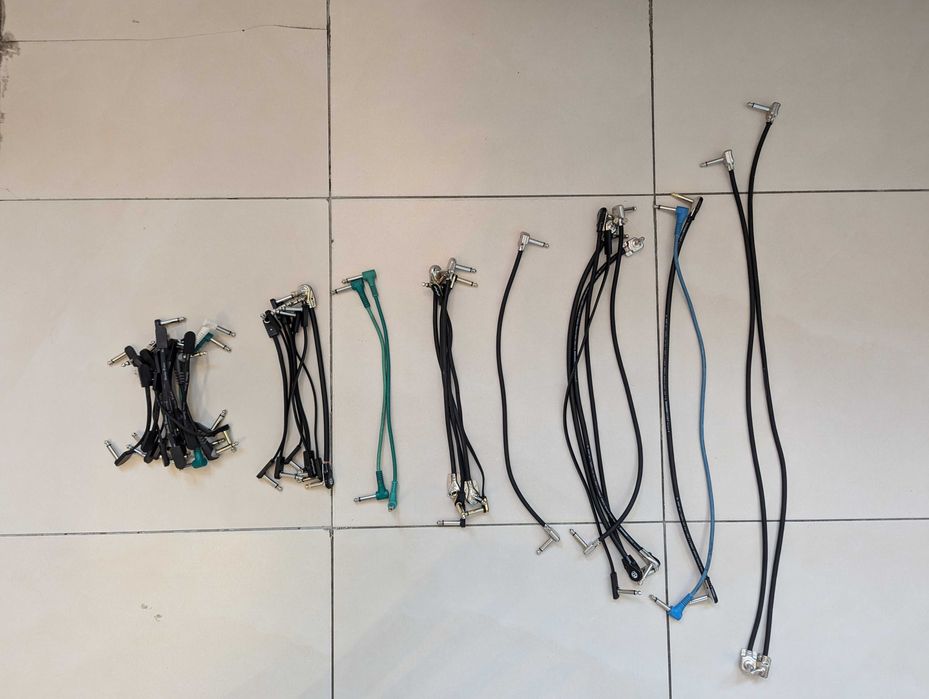 kable efektów kostek gitarowych / patch cable i złączki pedalboard