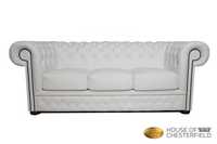 SOFÁ CHESTERFIELD BRIGHTON BASIC LUXE ,3 LUGARES, BRANCO