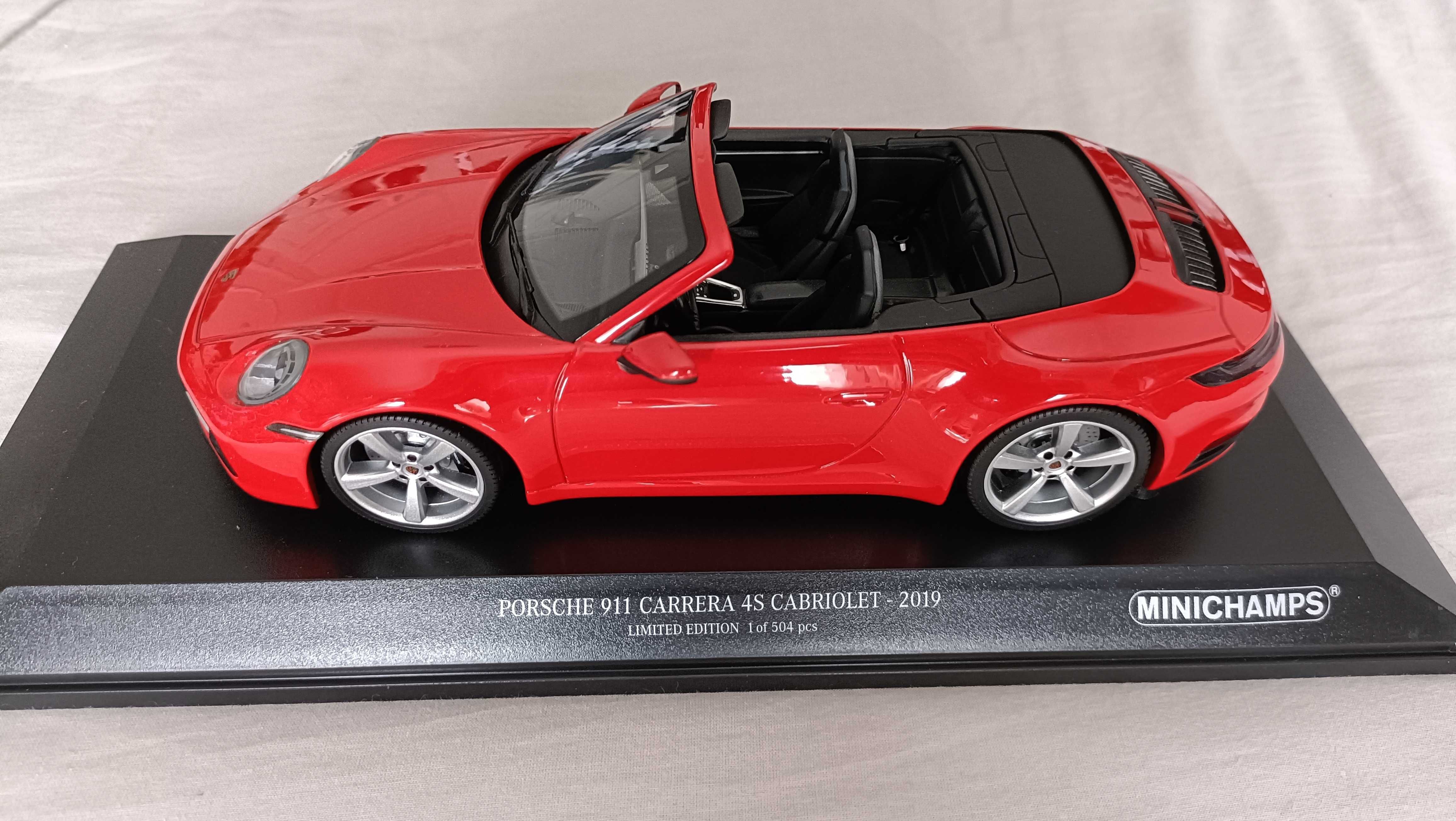Porsche 8 Modelos Novos + 1/18 + MINICHAMPS + Portes Grátis