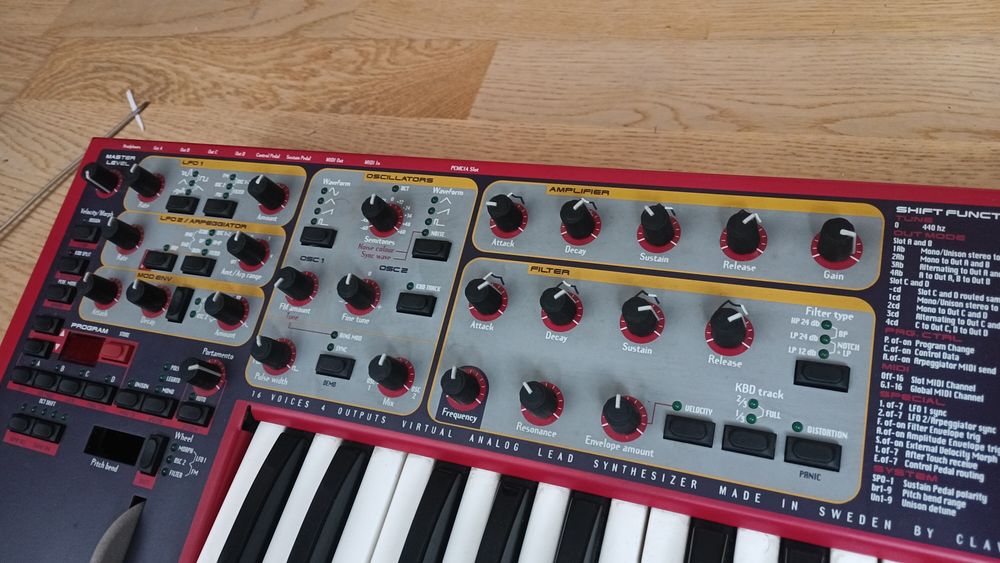 Nord lead 2 синтезатор