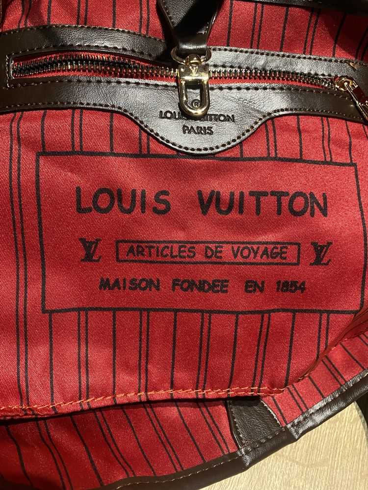 Louis Vuitton duza torba  do reki damska torebka