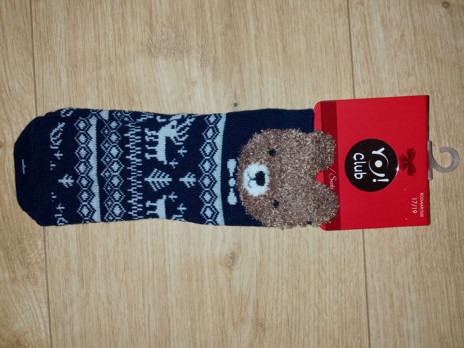 Świąteczne skarpetki - rozmiar 17/19