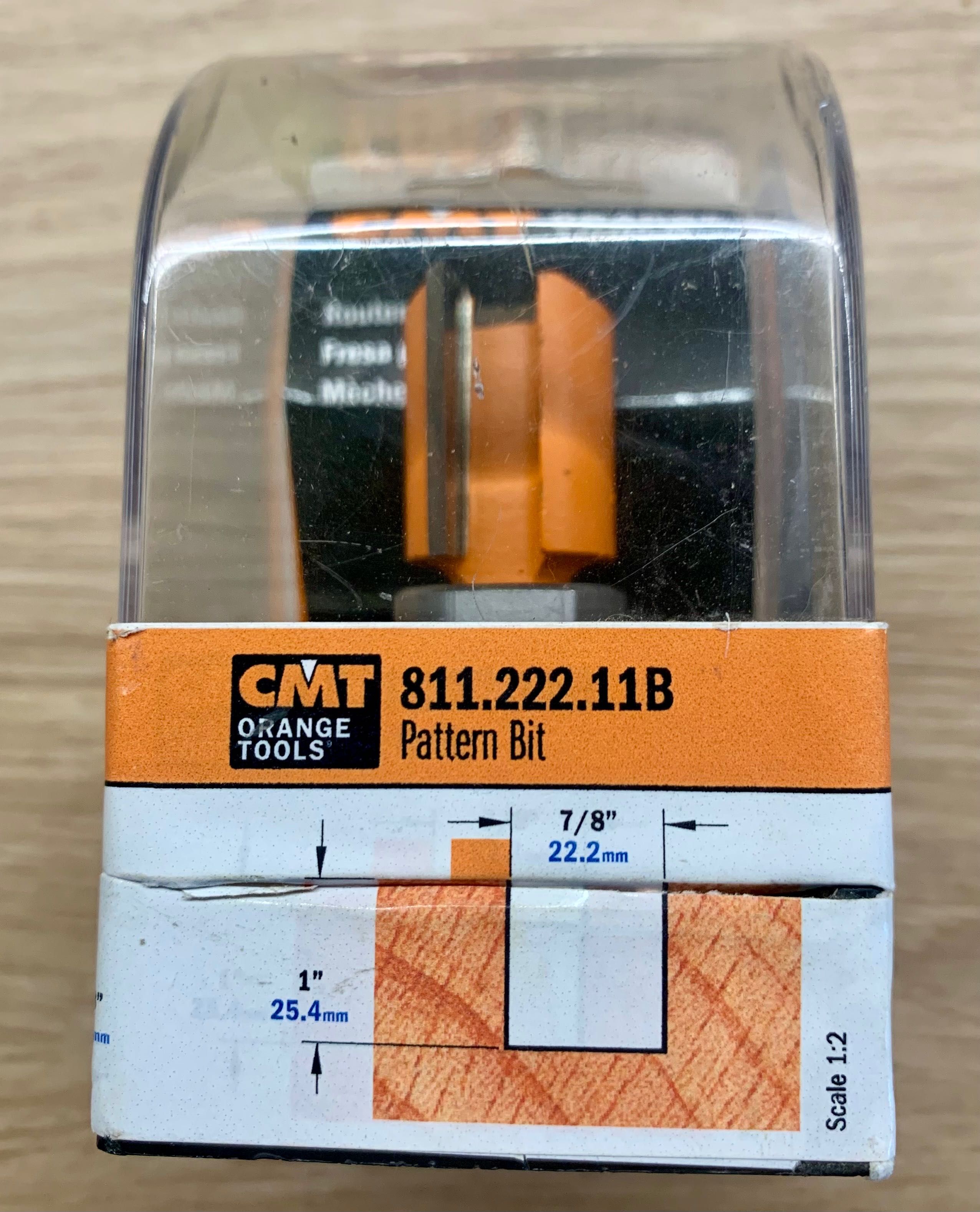 CMT Frez z łożyskiem 811.222.11B
