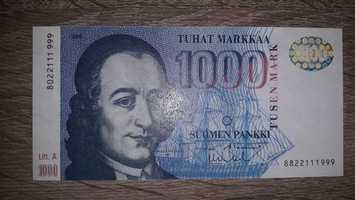 1000 Marek 1986 Kopia Nie orginalny Banknot