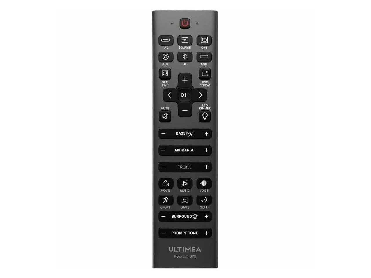 Саундбар ULTIMEA Poseidon D70 7.1 Surround Soundbar