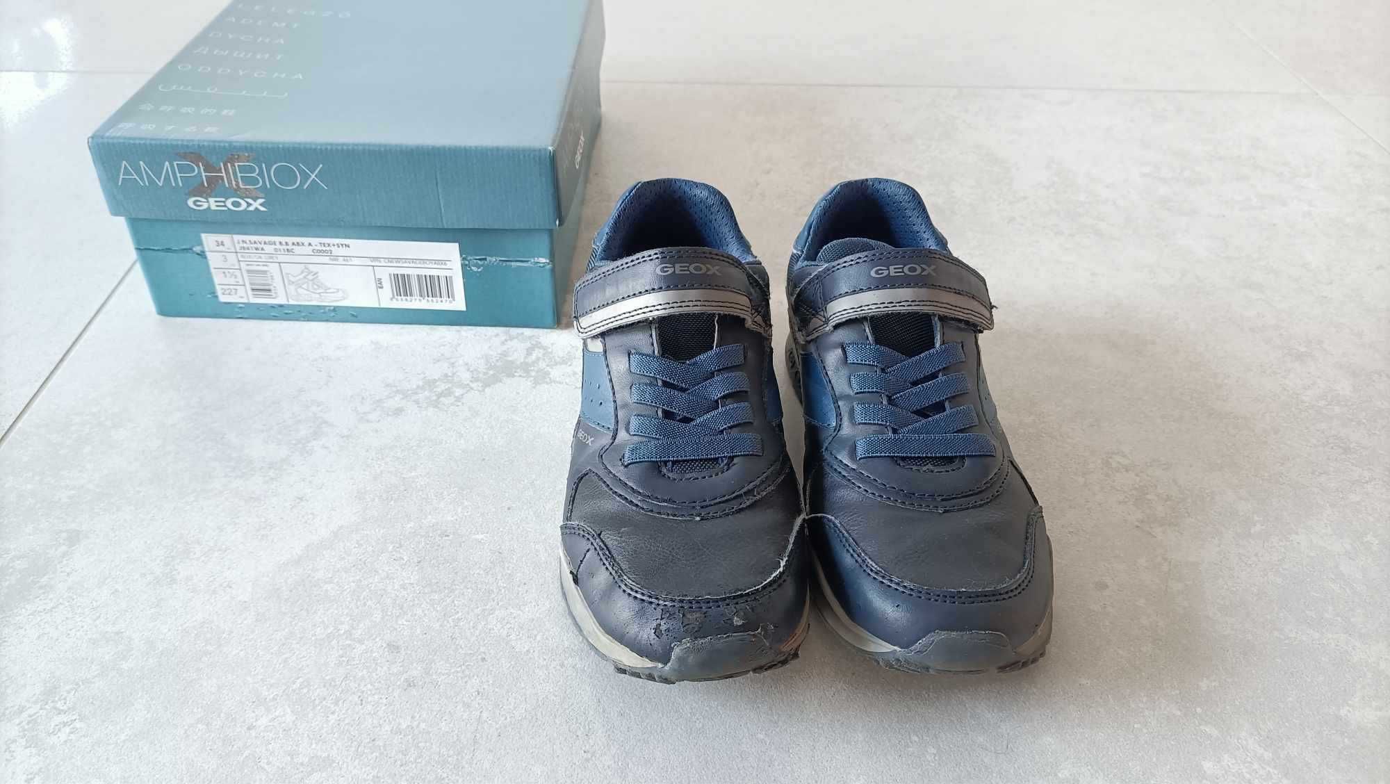 GEOX AMPHIBIOX buty półbuty przejściowe jesienne – rozmiar 36 –  23 cm