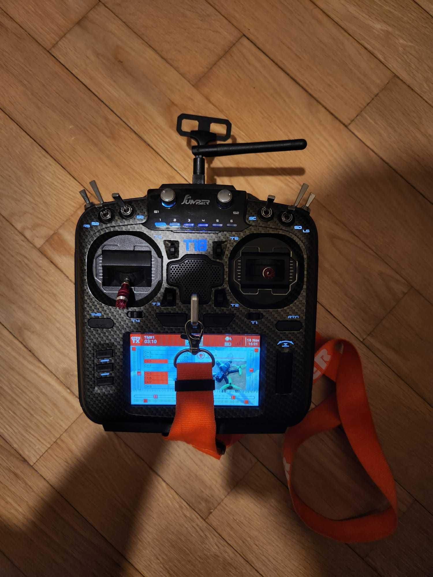 Jumper t18 radio + betafpv elrs 1w tx