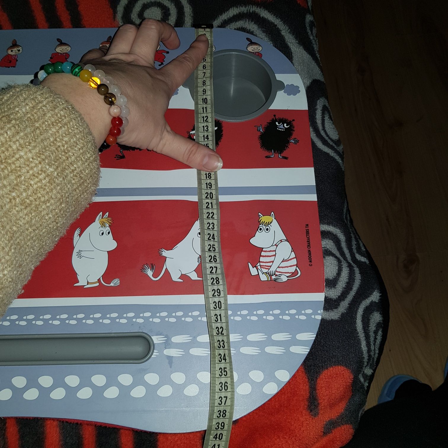 Podkładka pod laptop Moomin. Laptop. Tablet. Muminki. Etui