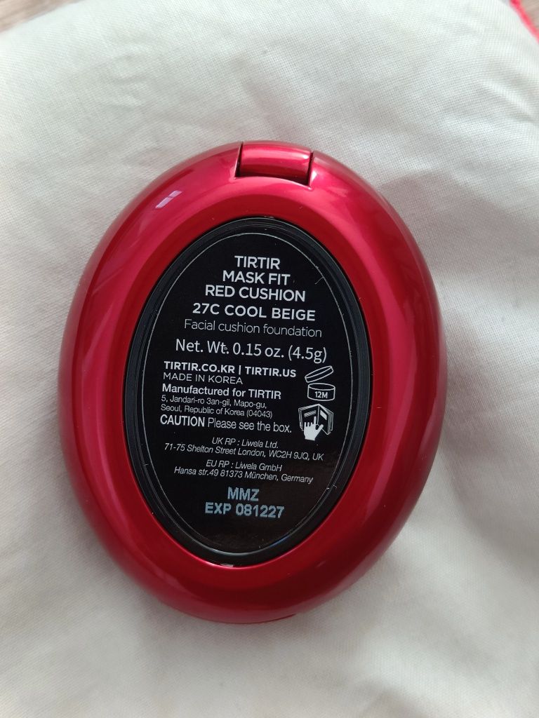 Tiritr Mask Fit Red Cushion 27C Cool Beige podkład