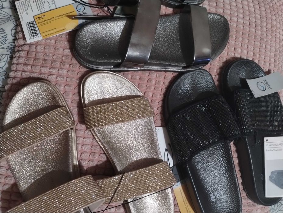 Nowe rozmiar 38 klapki