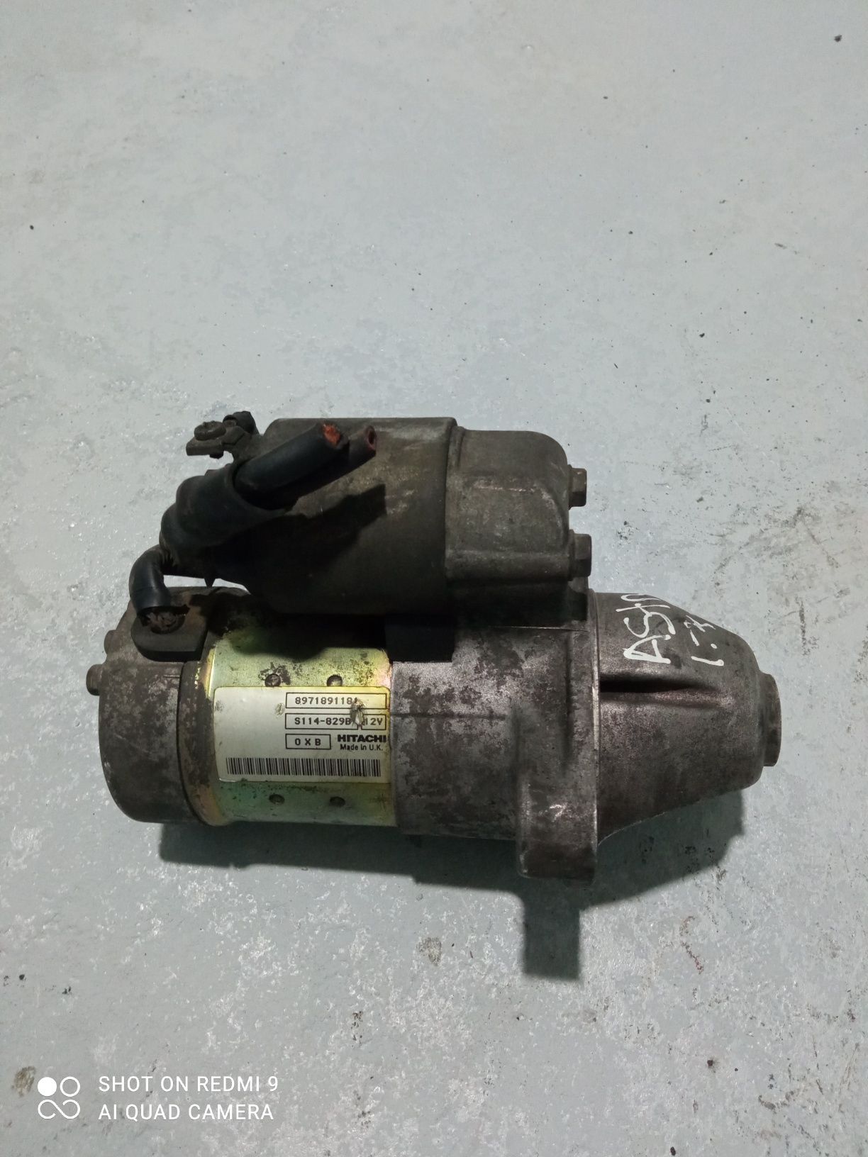 MOTOR DE ARRANQUE Opel Astra G 1.7 dti