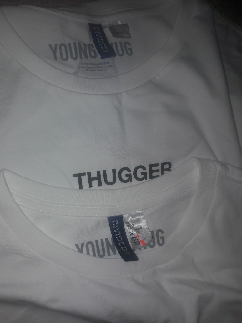 Young Thug x H&M angel merch tee, мерч футболка