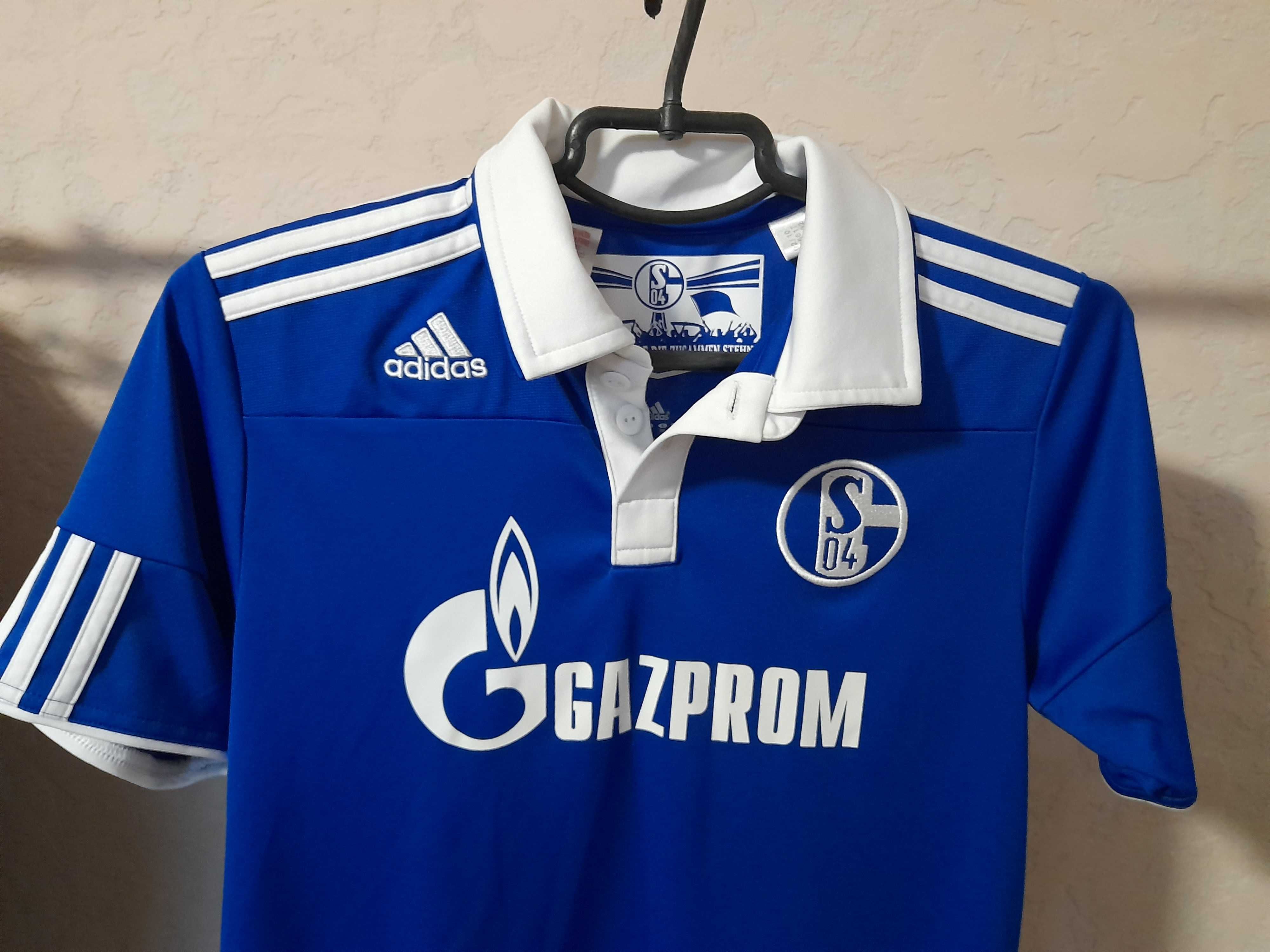 Оригинал 2010-12 Футболка Schalke Аdidas Home *Mint* М( 11-12 лет)