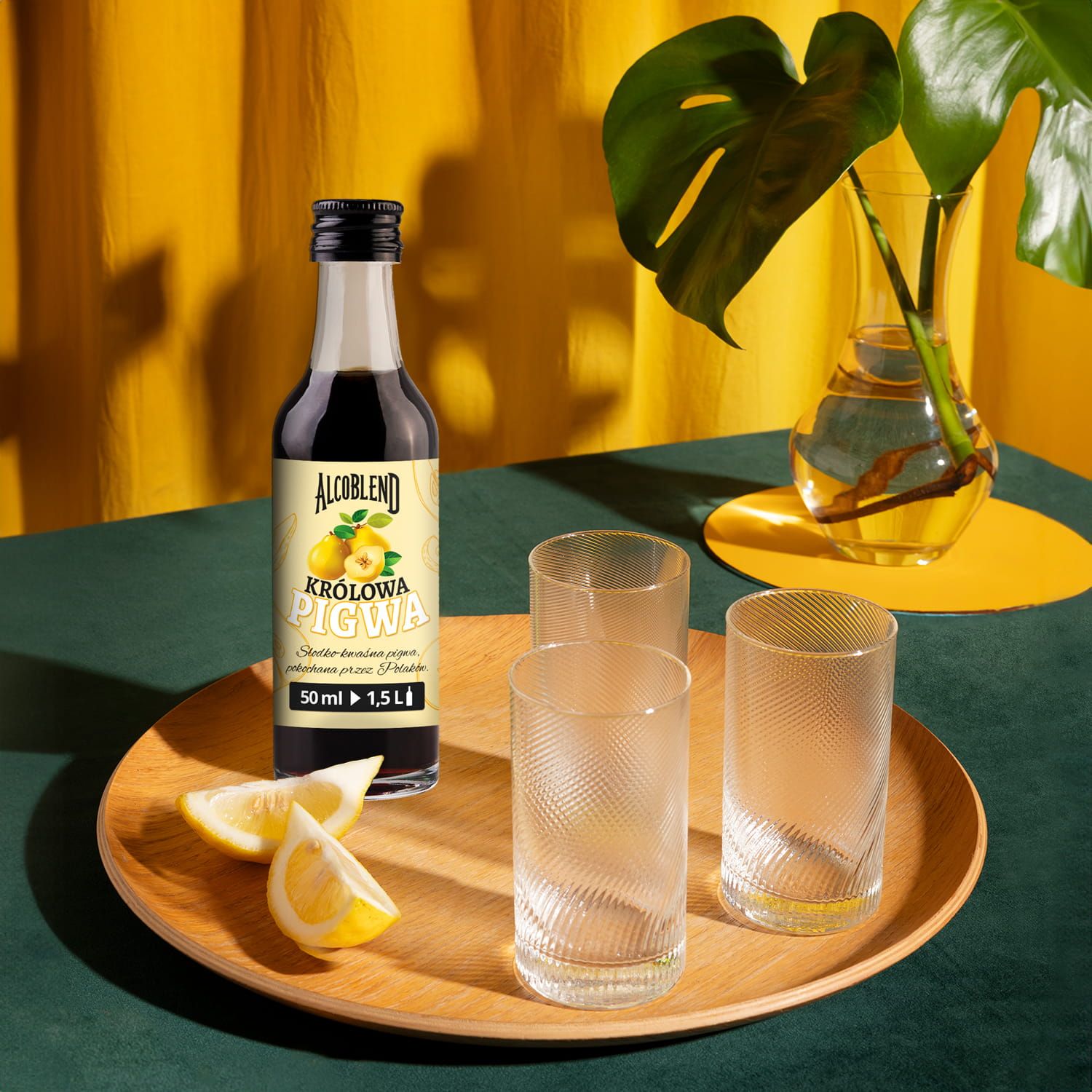Zaprawka - esencja do alkoholu ALCOBLEND - Królowa Pigwa - 50 ml