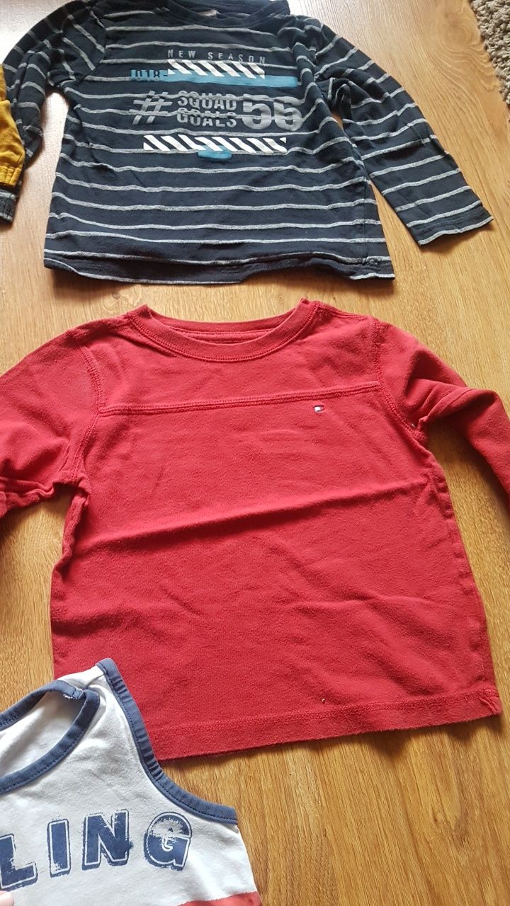 Bluzki t-shirt zestaw dla chłopca rozmiar około 104, Tommy hilfiger
