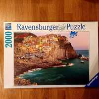 Puzzle Ravensburger Cinque Terre 2000, KOMPLETNE