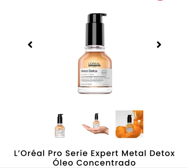 Serum loreal metal detox