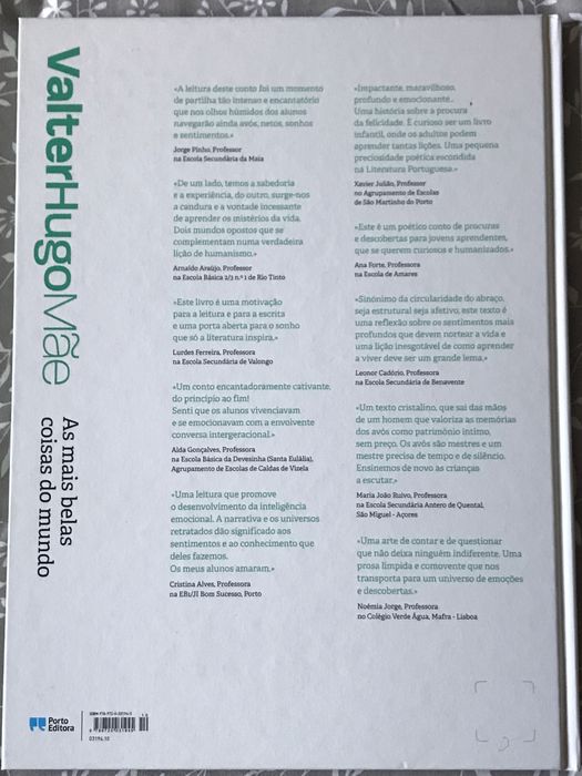 Livro de Valter Hugo Mãe NOVO