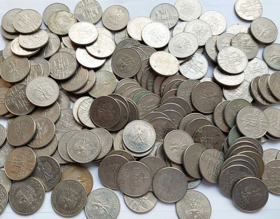 10.000 zł SOLIDARNOŚĆ 1990 r. - 100 szt.