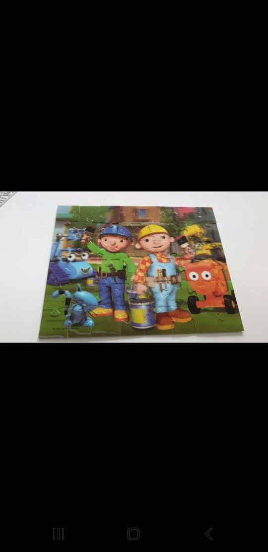 Trójwymiarowe puzzle 3D Bob Budowniczy