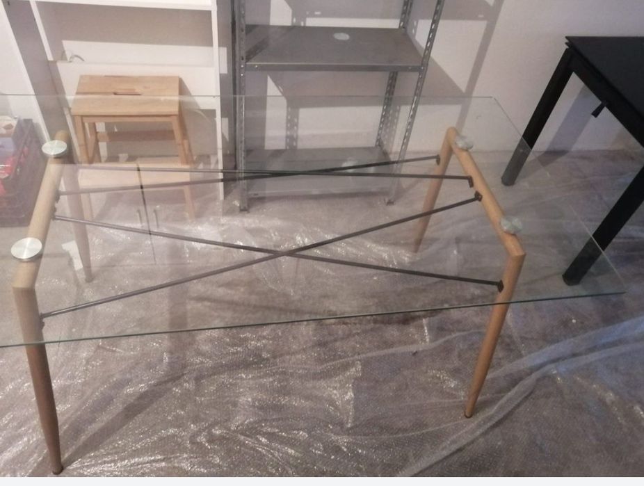 Mesa vidro de jantar