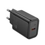 HOCO ładowarka sieciowa Typ C PD QC 30W+ kabel USB-C 60W 1m