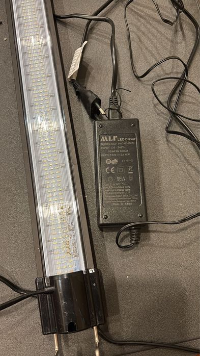 Calha de iluminacao aquario