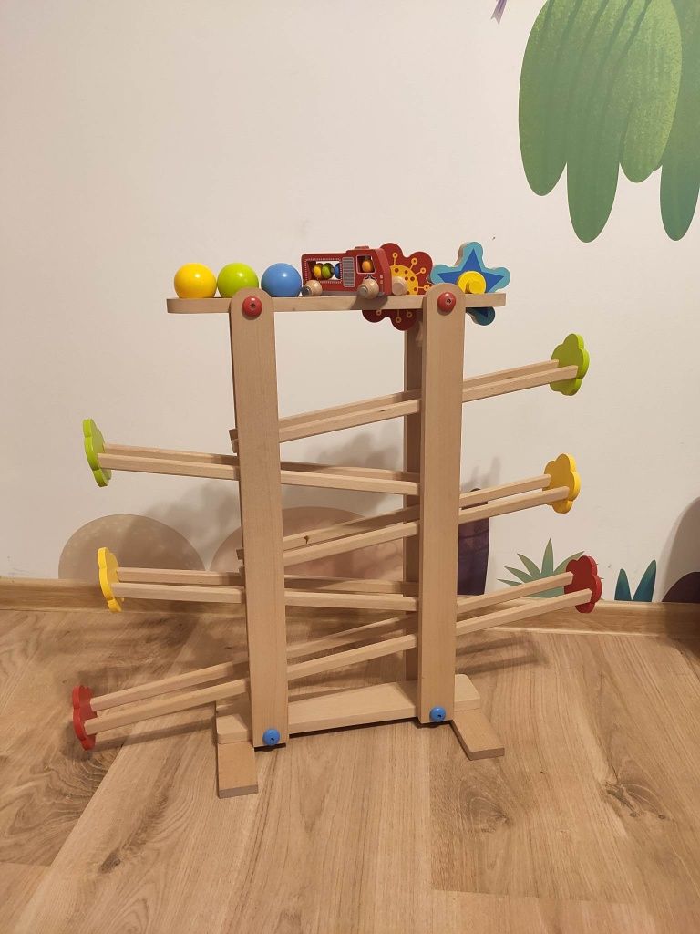 Kulodrom drewniany kulkodrom duży playtive Montessori