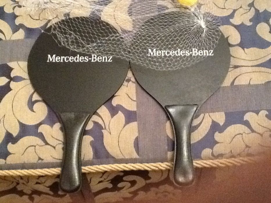Colecionaveis Mercedes Benz - Raquetes com bola -