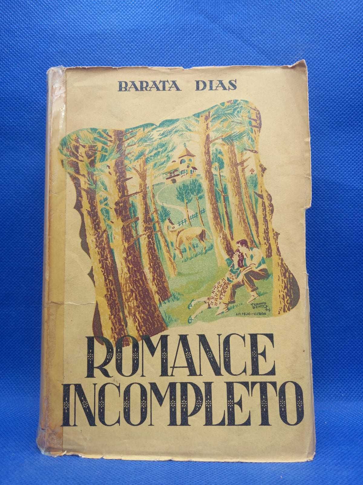 Livro - Barata Dias - Romance Incompleto - Ref-PV B