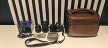Aparat Olympus OMD E-10 Mk2 14-42 + 14-150 caly zestaw + torba, super!