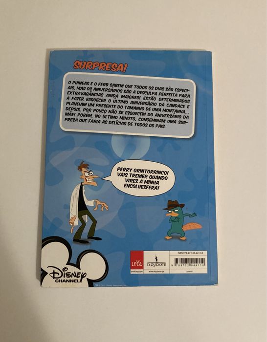 Livro Phineas e Ferb 3