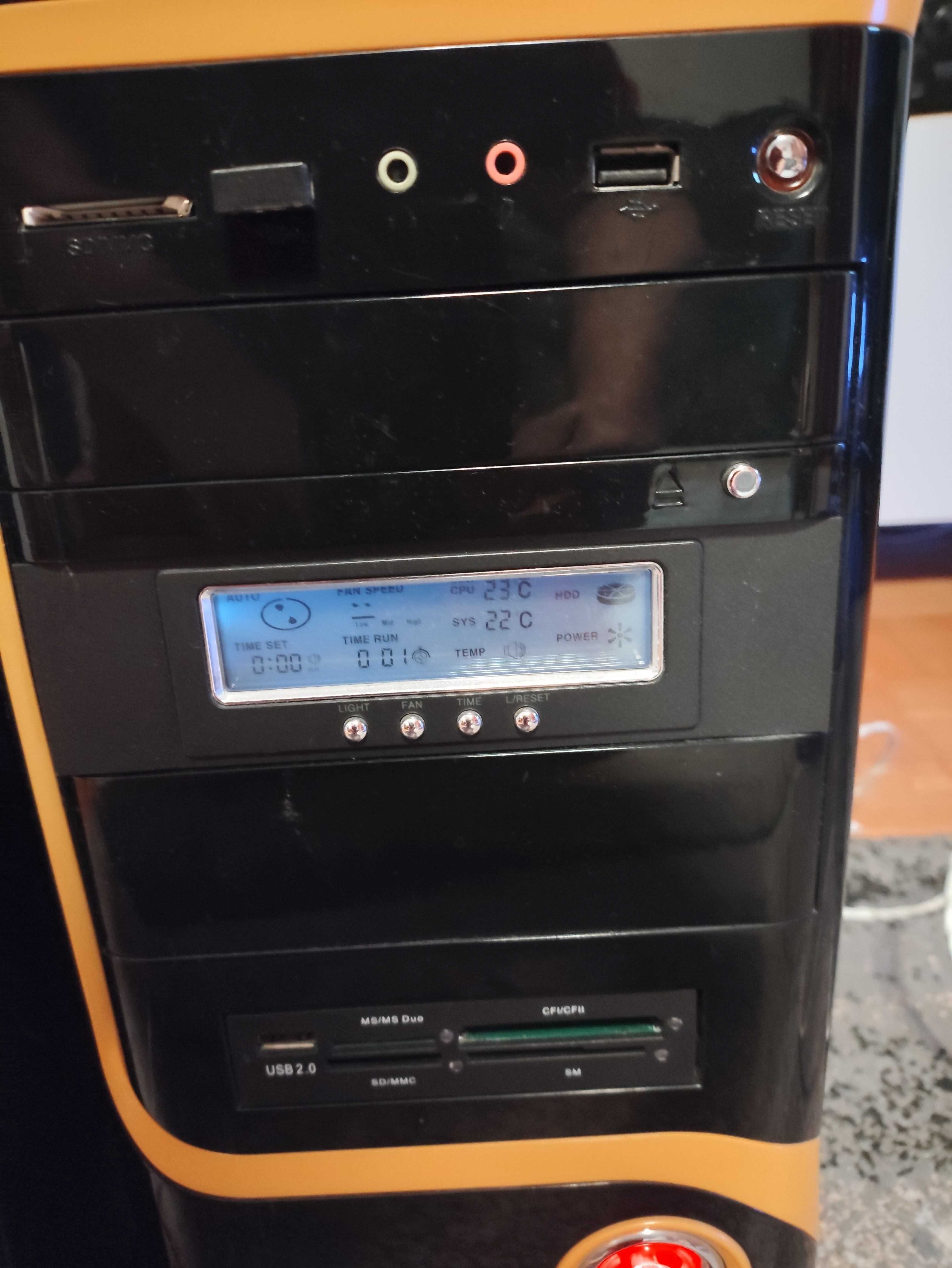 Komputer gamingowy Intel I7, GTX 1050 Ti, 12 GB RAM DDR3 WIN10