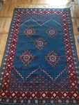 Oryginalny tkany dywan Tunezja, 244 x 162 cm splot 35x35 Certyfikat