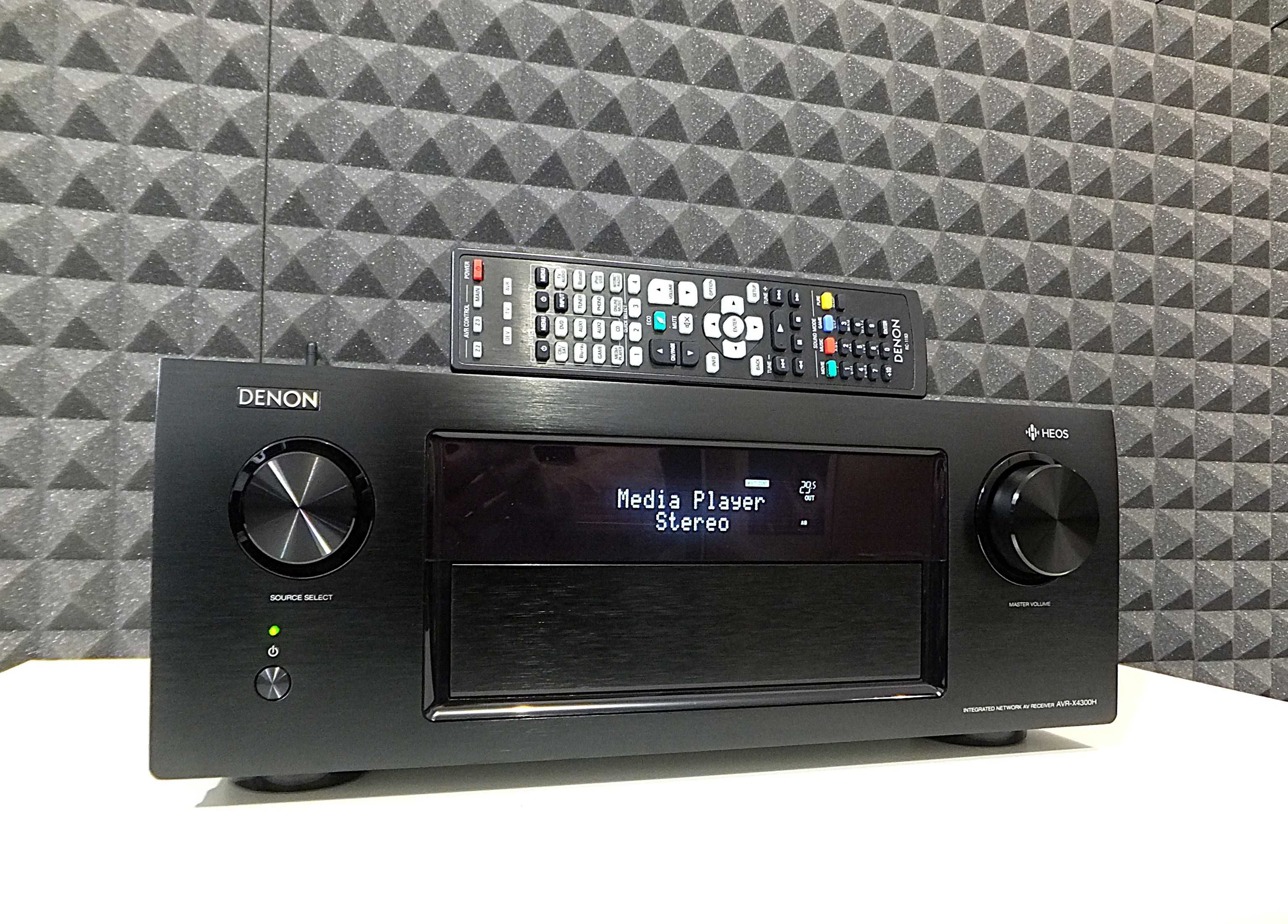 DENON AVR-X4300H – amplituner premium 9.2 z HEOS, Dolby Atmos i DTS:X