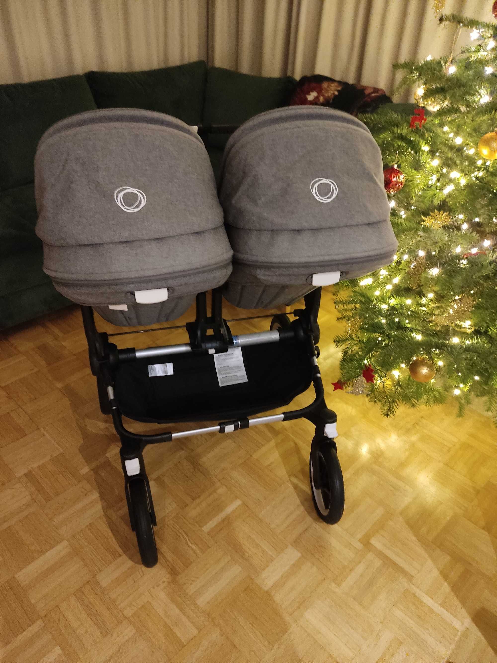 Bugaboo wózek podwójny - w BARDZO DOBRYM STANIE