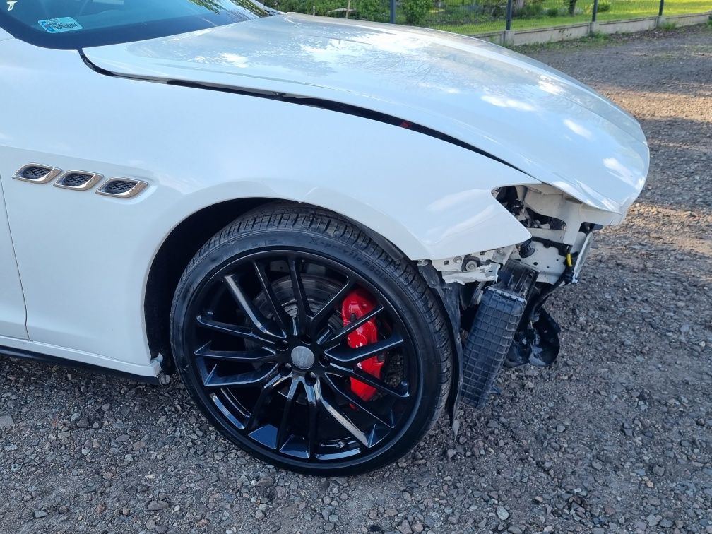 Maserati  Quattroporte 3.0 411 km 2014* zarej w PL * Lekko uszkodzone